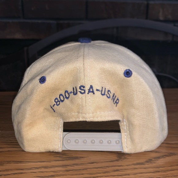 Vintage Naval Reserve Military Snapback Hat - Picture 3 of 5